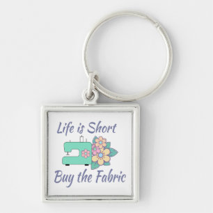 Koop het weefsel, naaien, kantelen, vlotten sleutelhanger