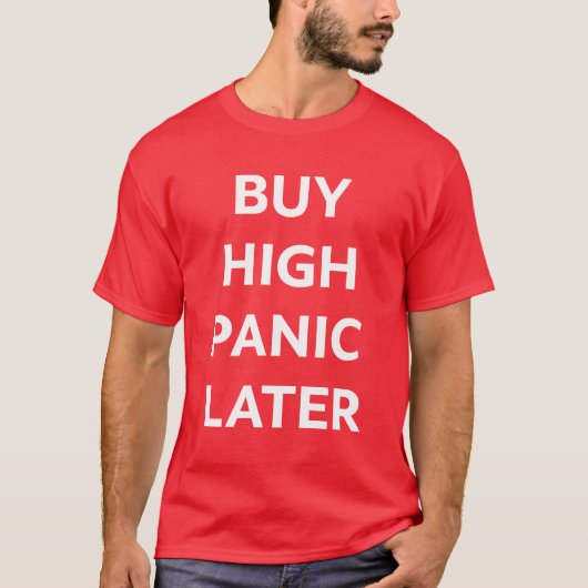 Koop High Panic Later Crypto T-Shirt (Voorkant)
