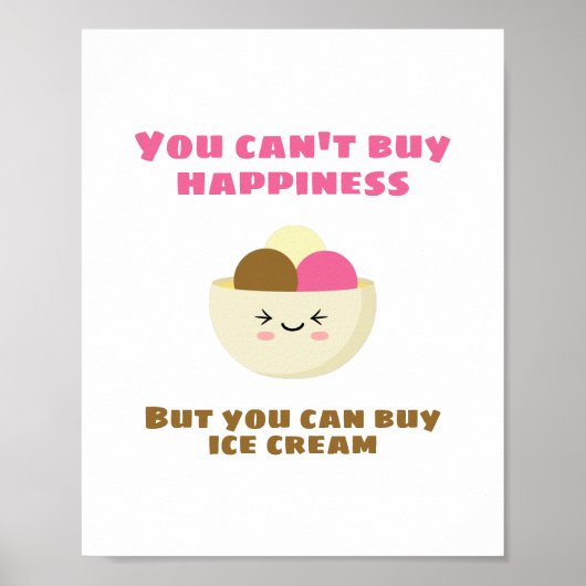 Koop ijs Cream Poster (Voorkant)