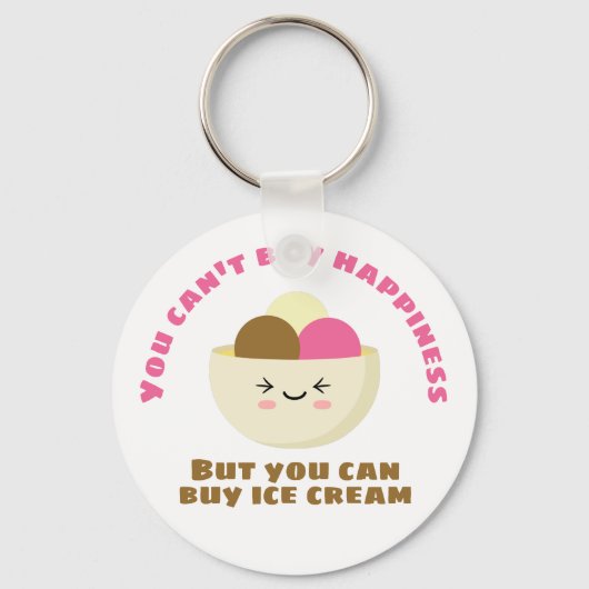 Koop ijs Cream Sleutelhanger (Voorkant)
