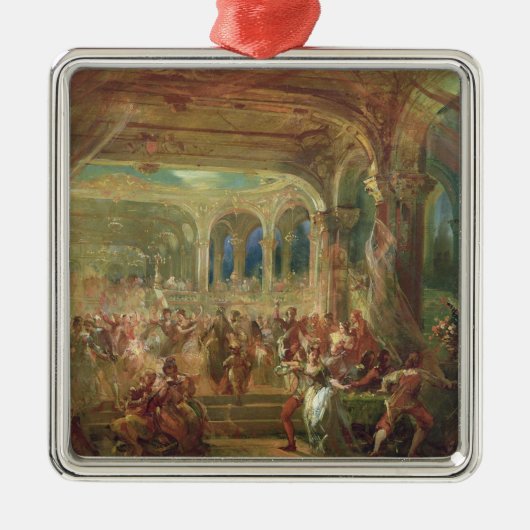 Koop in de Opera de Paris Metalen Ornament (Voorkant)