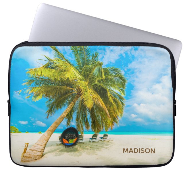 Koop in Maldiven, aangepaste laptophoezen Laptop Sleeve (Voorkant)