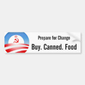 Koop. Ingeblikt. Eten Bumpersticker (Voorkant)