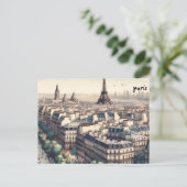 Koop kaart Paris Mass Mailing briefkaarten (Staand voorkant)