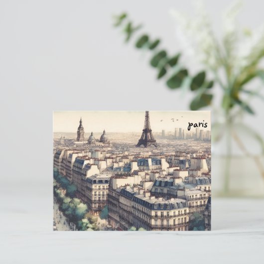 Koop kaart Paris Mass Mailing briefkaarten (Staand voorkant)