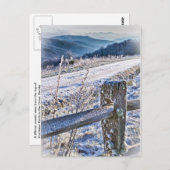 Koop Knob Winter Schilderachtig Uitzicht Briefkaart (Voorkant / Achterkant)