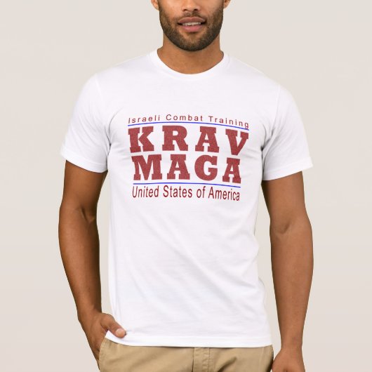 Koop Krav Maga Mannen/Vrouwen/Kinder T-Hemden T-shirt (Voorkant)