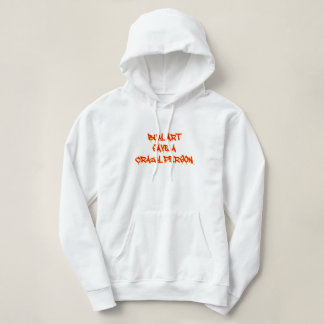 Koop Kunst Bespaar een gek persoon Drip Hoodie Vro