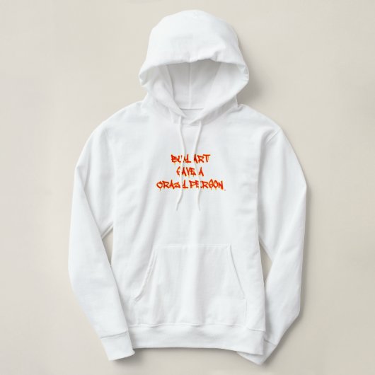 Koop Kunst Bespaar een gek persoon Drip Hoodie Vro (Design voorkant)