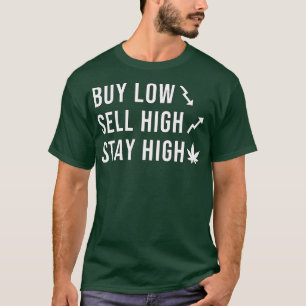 Koop laag hoog winkeladres t-shirt