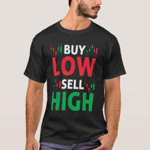 Koop laag met verkoop, hoog geschaald of op de dag t-shirt