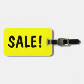 Koop label bagagelabel voor tas en koffer (Voorkant horizontaal)