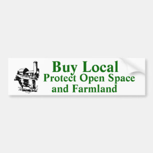 Koop Lokale bescherming Open Space en Farmland Bumpersticker