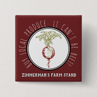 Koop Lokale productie Aangepast Boerderij Naam Far Vierkante Button 5,1 Cm