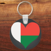 Koop Madagaskar-vlag Sleutelhanger (Voorkant)