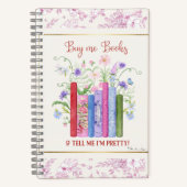 Koop Me Boeken Romantische  Waterverf Bloemen (Voorkant)