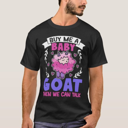 Koop me een Baby geit en dan kunnen we Lamb Baby g T-shirt (Voorkant)
