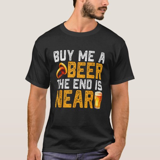 Koop me een Beer Funny Bachelor Party Verloving Gr T-shirt (Voorkant)