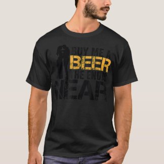 Koop me een biertje. Het einde is bijna grappig ne T-shirt