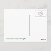 Koop me een biertje Mijn verjaardag is hier St Pat Briefkaart (Achterkant)