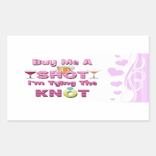 koop me een kans als ik de gezegden van de knoop h rechthoekige sticker