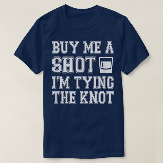 Koop me een kans als ik het shirt van de knoop vas (Design voorkant)