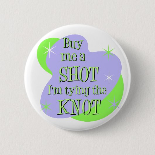 Koop me een kans ronde button 5,7 cm (Voorkant)
