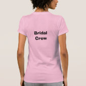 Koop me een kans, ze knoopt de knoop door! t-shirt (Achterkant)