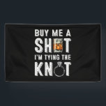 Koop me een schort dat ik de Knot Groomsmen Bachel Spandoek<br><div class="desc">Koop me een schort dat ik de Knot Groomsmen Bachelor Party verbind</div>