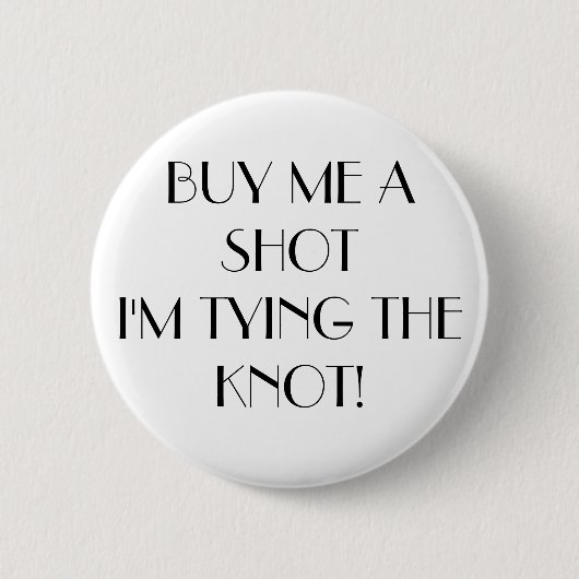 Koop me een schort ronde button 5,7 cm (Voorkant)