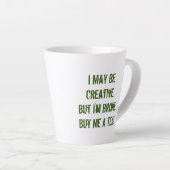 Koop me een thee-Mok Latte Mok (Rechterhoek)