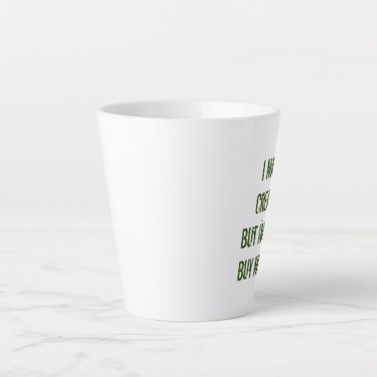 Koop me een thee-Mok Latte Mok (Voorkant)