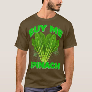 Koop me Spinach Plant Vegan Vegetaries Spinach T-shirt