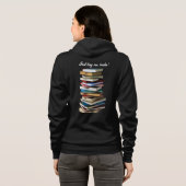 Koop mij boeken hoodie (Achterkant volledig)