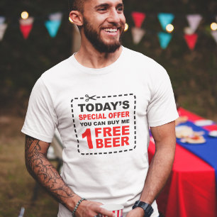 Koop Mij Eén Bier - Grappig Drinken T-shirt
