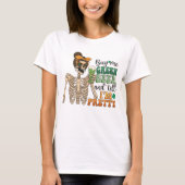Koop mij Groen Bier - Skeleton | St. Patrick's Day T-shirt (Voorkant)