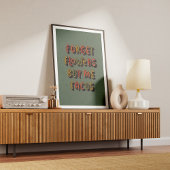 Koop mij Tacos, trendy Wall Art Poster