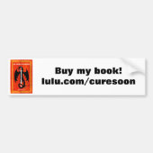 Koop mijn boek! bumpersticker (Voorkant)