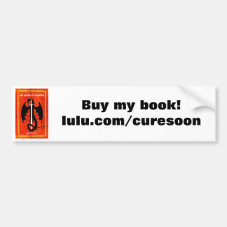 Koop mijn boek! bumpersticker