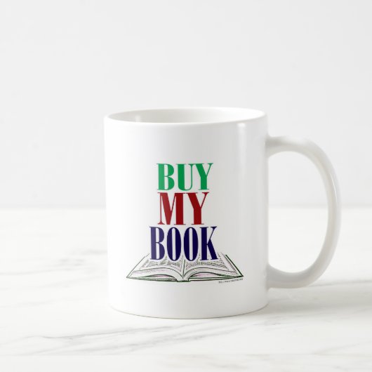 Koop mijn boekenkool Auteur Speciaal Slogan Design Koffiemok (Rechts)