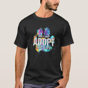 Koop niet op Redding voor leven redden Kat Pad Pri T-shirt