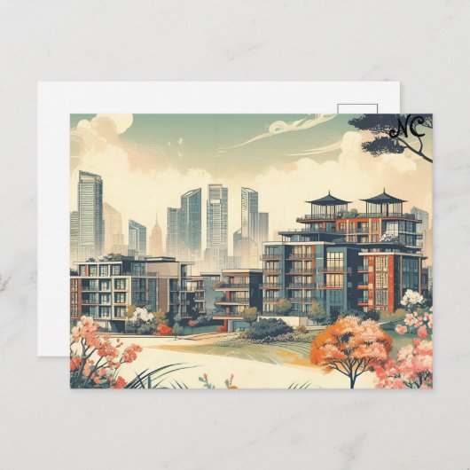 Koop North Carolina massa mailing briefkaarten (Voorkant / Achterkant)