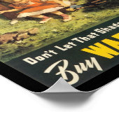 Koop oorlogsbassins Tweede Wereldoorlog Poster (Hoek)