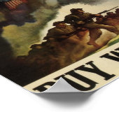 Koop Oorlogsobligaties Poster (Hoek)