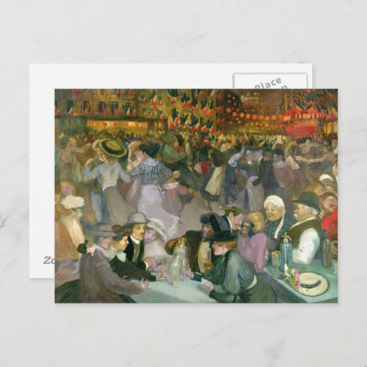 Koop op 14 juli briefkaart (Voorkant / Achterkant)