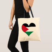 Koop Palestijnse vlag Tote Bag (Voorkant (product))