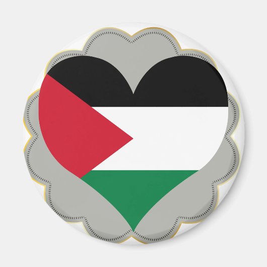 Koop Palestine Vlag Magneet (Voorkant)