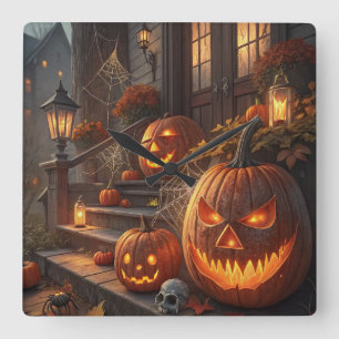 Koop Pompoendecoraties voor Halloween Uniek & F Vierkante Klok