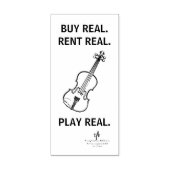 Koop real Violin Musical Instrument Tech Rubberstempel (Afrduk)