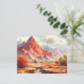 koop rood Travel  Colorado Springs Briefkaart (Staand voorkant)